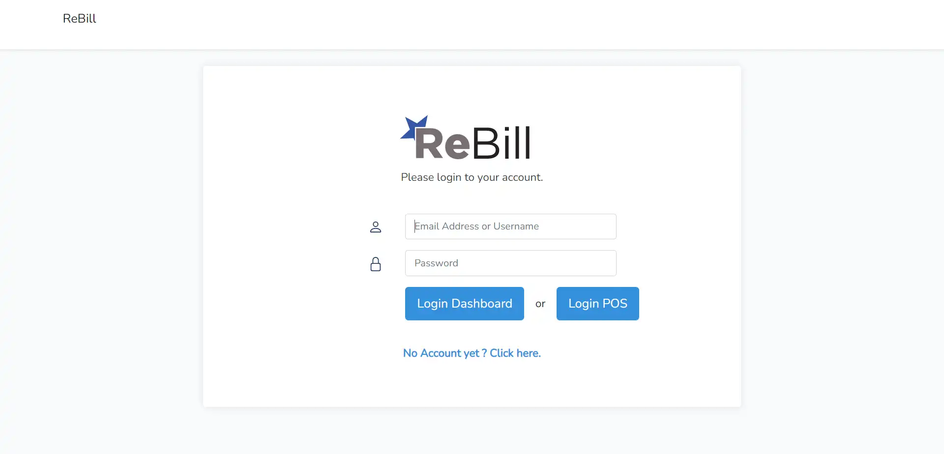 Pratinjau ReBill-PoS